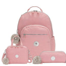 Kit Kipling Mochila, Estojo e Lancheira