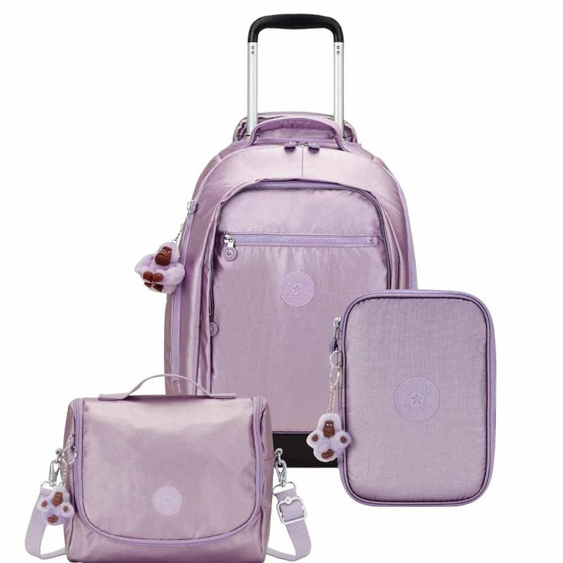 Kit Kipling Mochila, Estojo e Lancheira